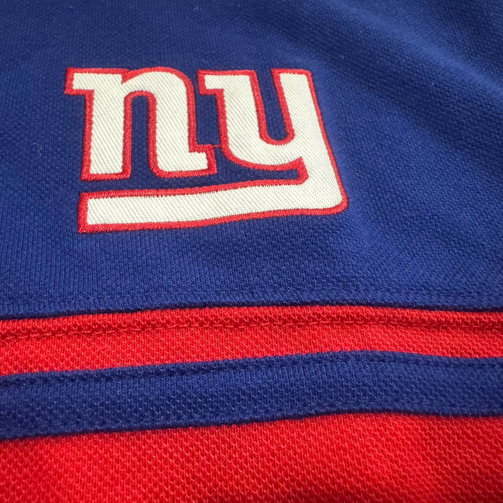 NWT FOCO NFL NEW YORK GIANTS Colorblock Polo Shirt Size:XL Short Sleeve Men - Picture 6 of 11